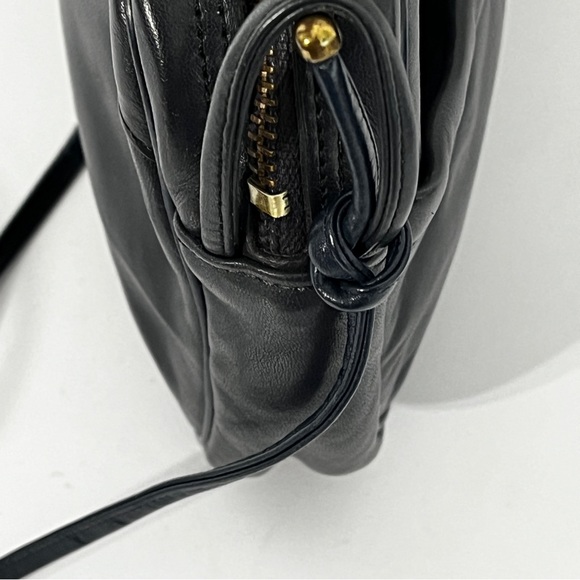 Etienne Aigner Blue Leather Crossbody Shoulder Bag - Picture 6 of 10